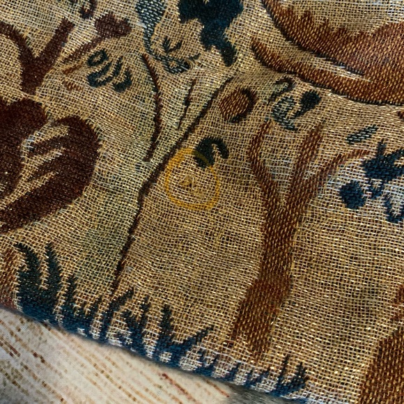 100% Cashmere Pashmina Elephant Pattern Scarf Wrap - Picture 10 of 10